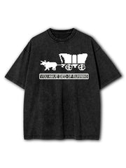 You Have Died of Running Washed T-Shirt
