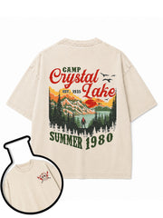 Camp Crystal Lake Washed T-Shirt