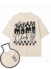 BADASS MOMS Club Washed T-Shirt