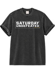 Saturday Undefeated Washed T-Shirt
