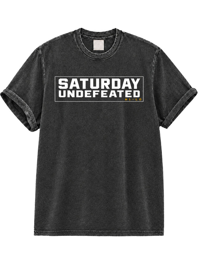 Saturday Undefeated Washed T-Shirt