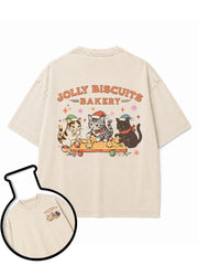 JOLLY BISCUITS BAKERY Sweatshirt JOLLY BISCUITS BAKERY Washed T-Shirt