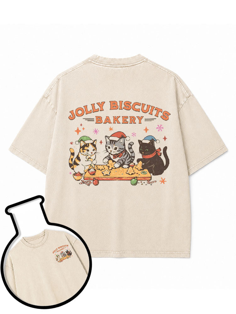 JOLLY BISCUITS BAKERY Sweatshirt JOLLY BISCUITS BAKERY Washed T-Shirt