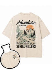Adventure IS OUT THERE Washed T-Shirt