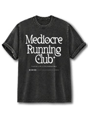 Mediocre Running Club Washed T-Shirt