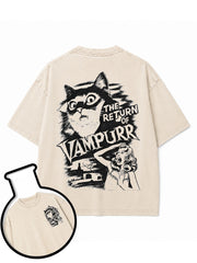 THE RETURN OF VAMPURR Washed T-Shirt