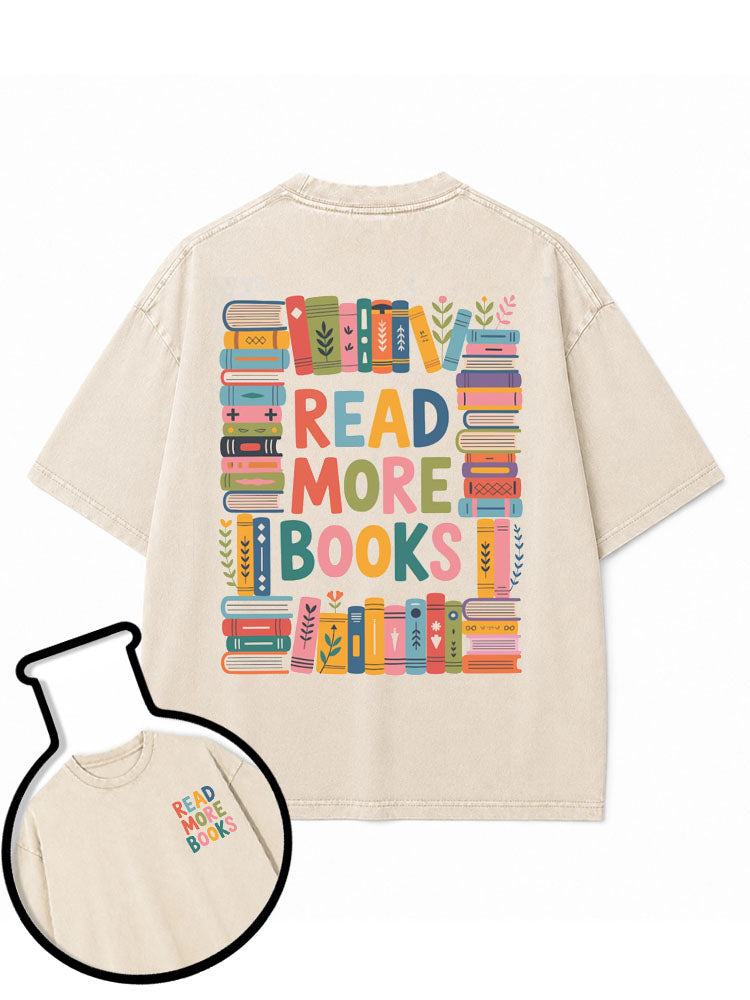 READ MORE BOOKS Washed T-Shirt