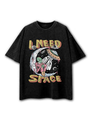 I Need Space Washed T-Shirt