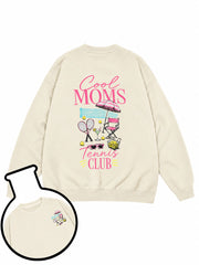 cool moms tennis club Sweatshirt
