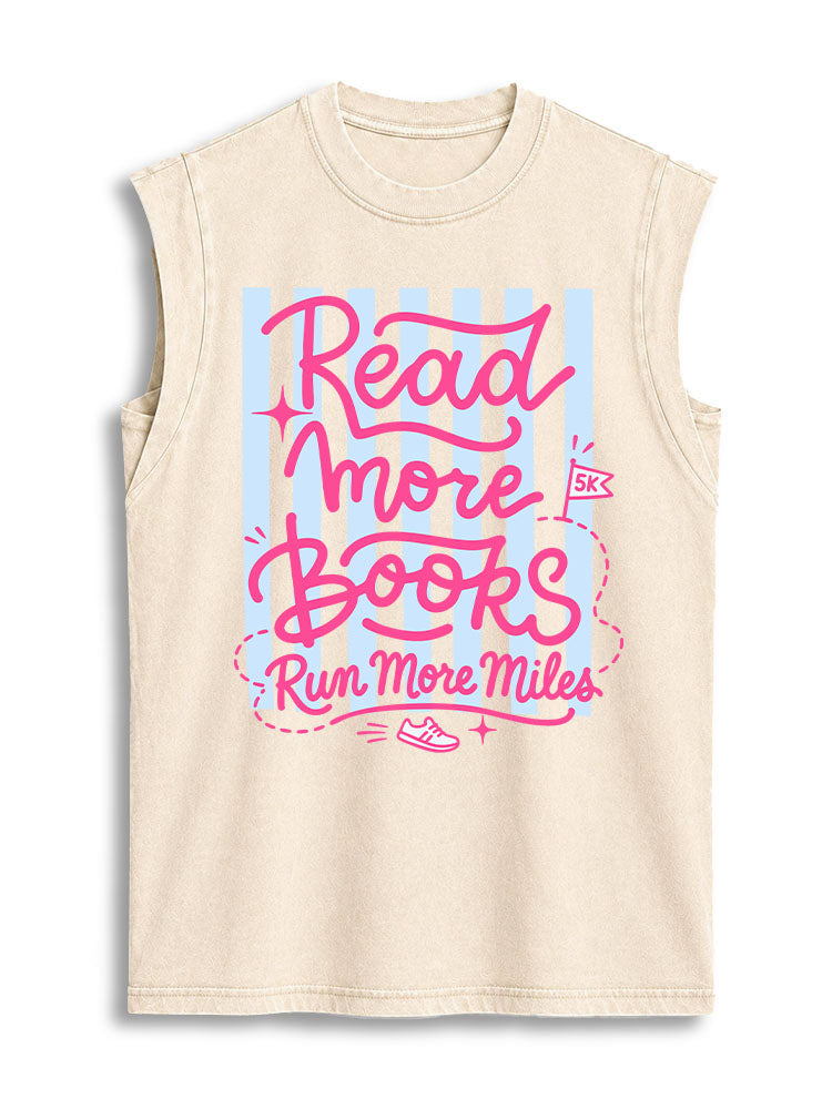 Read more BOOKSRun More Miles Vintage Washed Cotton Tank Top