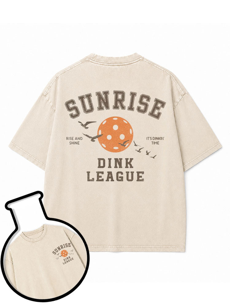 SUNRISE DINK LEAGUE Washed T-Shirt