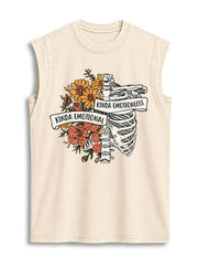 KINDA EMOTIONALKINDA EMOTIONLESS Vintage Washed Cotton Tank Top