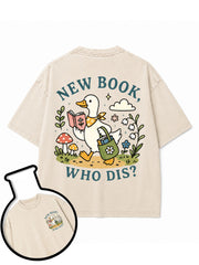 NEW BOOK WHO DIS Washed T-Shirt