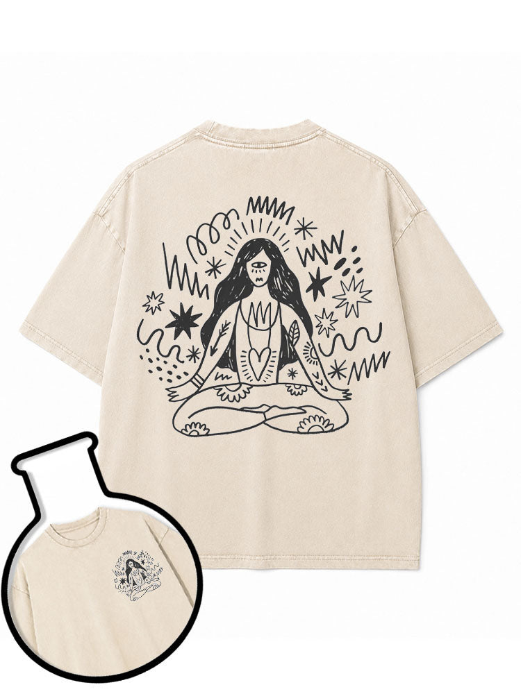 YOGA Washed T-Shirt