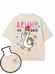 BRUH WE'RE BACK Washed T-Shirt