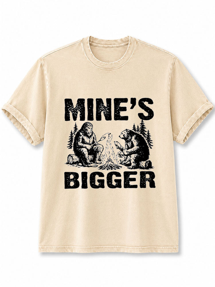 Mine's Bigger Washed T-Shirt