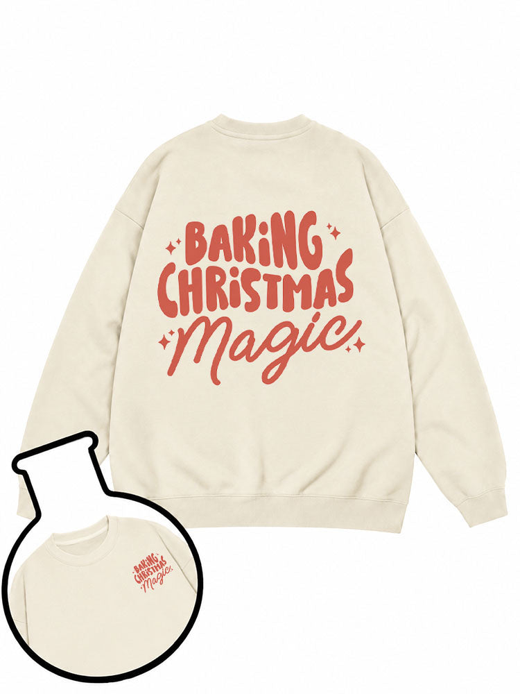 BAKING CHRISTMAS Magic Sweatshirt