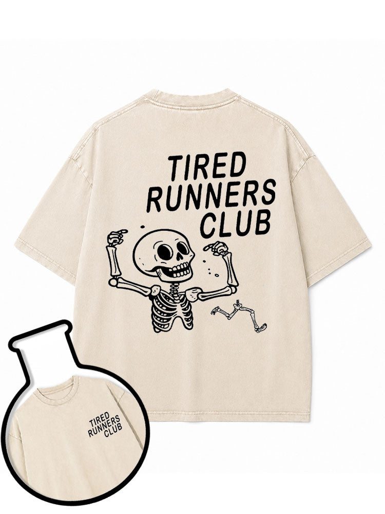 Tired Runners Club Washed T-Shirt