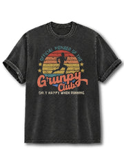 Official Member of the Grunpy Club Washed T-Shirt