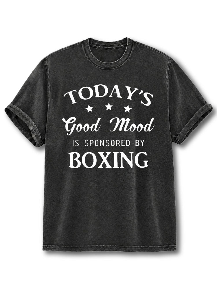 Today's Good Mood Washed T-Shirt