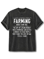 Farming Washed T-Shirt