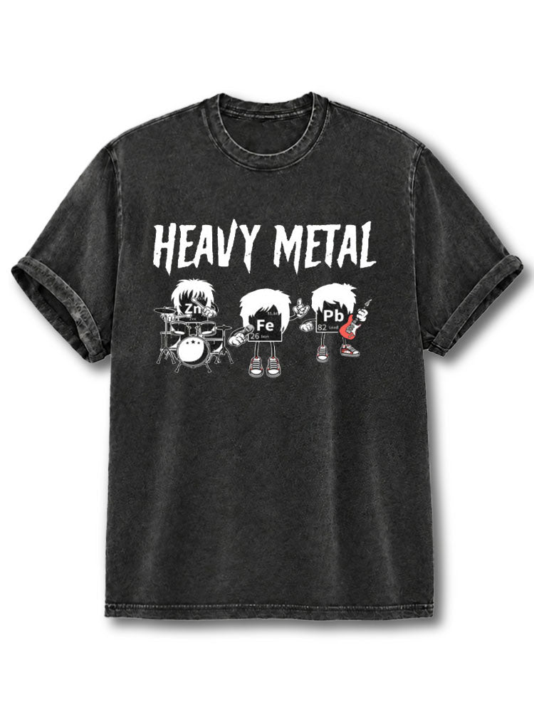 Heavy Metal Science Washed T-Shirt