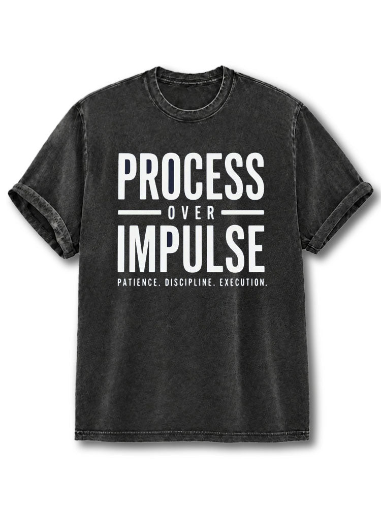 Process Over Impulse Washed T-Shirt