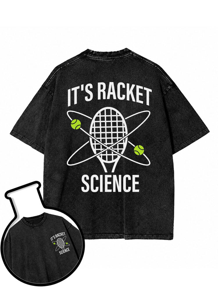 IT'S RACKET SCIENCE Washed T-Shirt