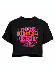 In My Running Era Crop Tops