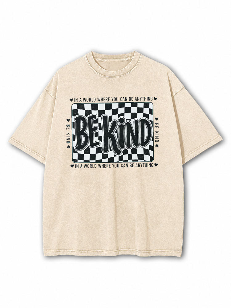 Be Kind Washed T-Shirt