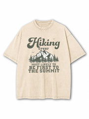 Most Likely To Be First to The Summit Washed T-Shirt