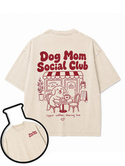 Dog Mom Social Club Washed T-Shirt