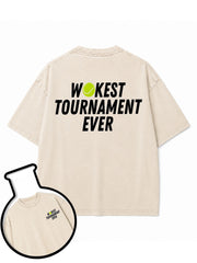 WOKEST TOURNAMENT EVER Washed T-Shirt