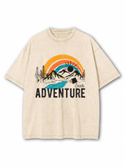 Seek Adventure Washed T-Shirt