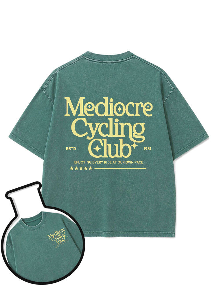 Mediocre Cycling Club Washed T-Shirt