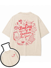 Baking More Than Cookies this Year Washed T-Shirt