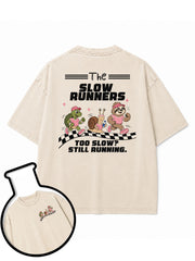 THE SLOW RUNNERS TOO SLOW STILL RUNNING Washed T-Shirt