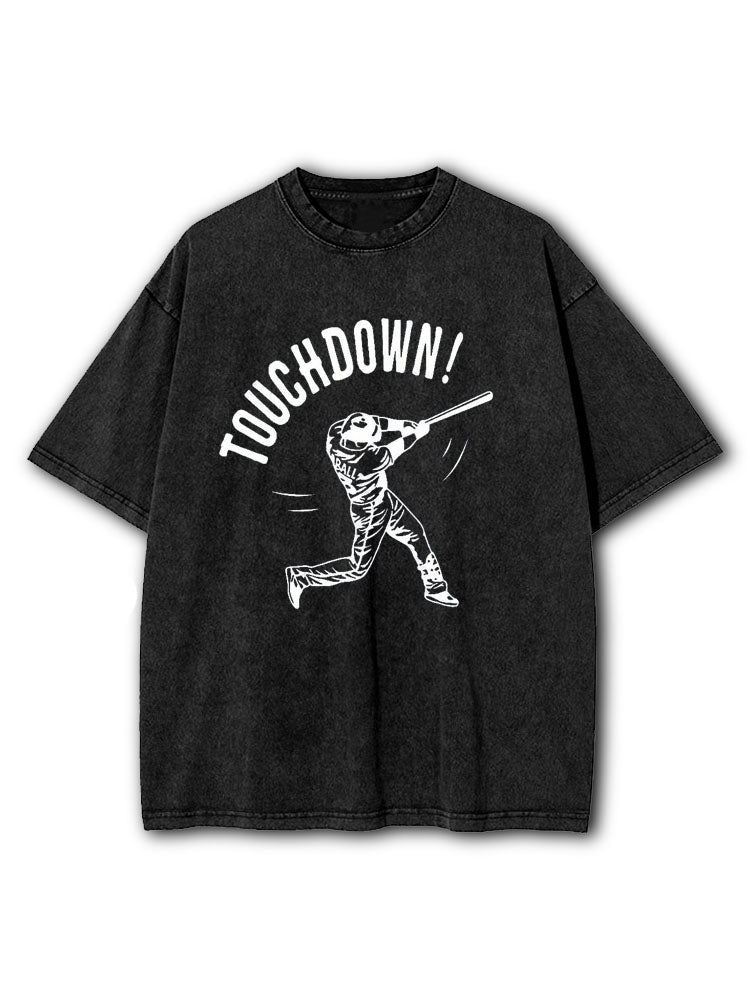 Touchdown Baseball Washed T-Shirt