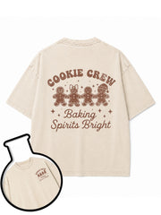 COOKIE CREW Baking Spirits Bright Washed T-Shirt