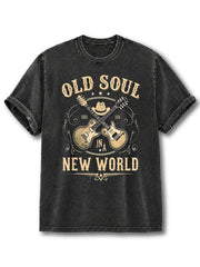 Old Soul New World Washed T-Shirt