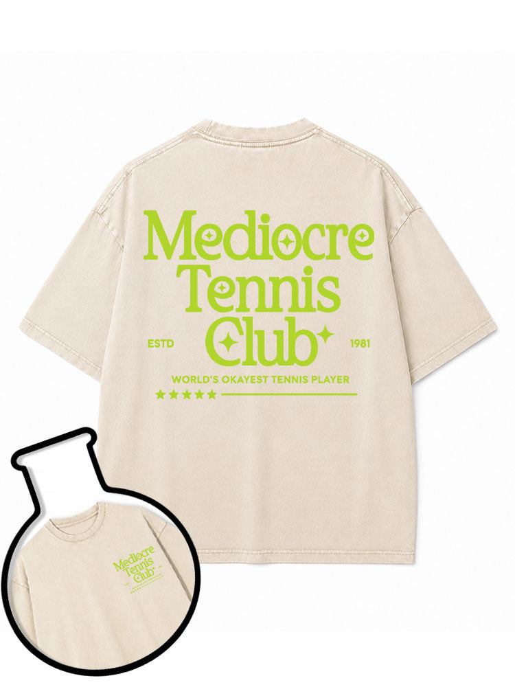 Mediocre Tennis Club Washed T-Shirt