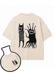 Monster Goth Washed T-Shirt