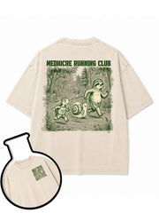 MEDIOCRE RUNNING CLUB Washed T-Shirt
