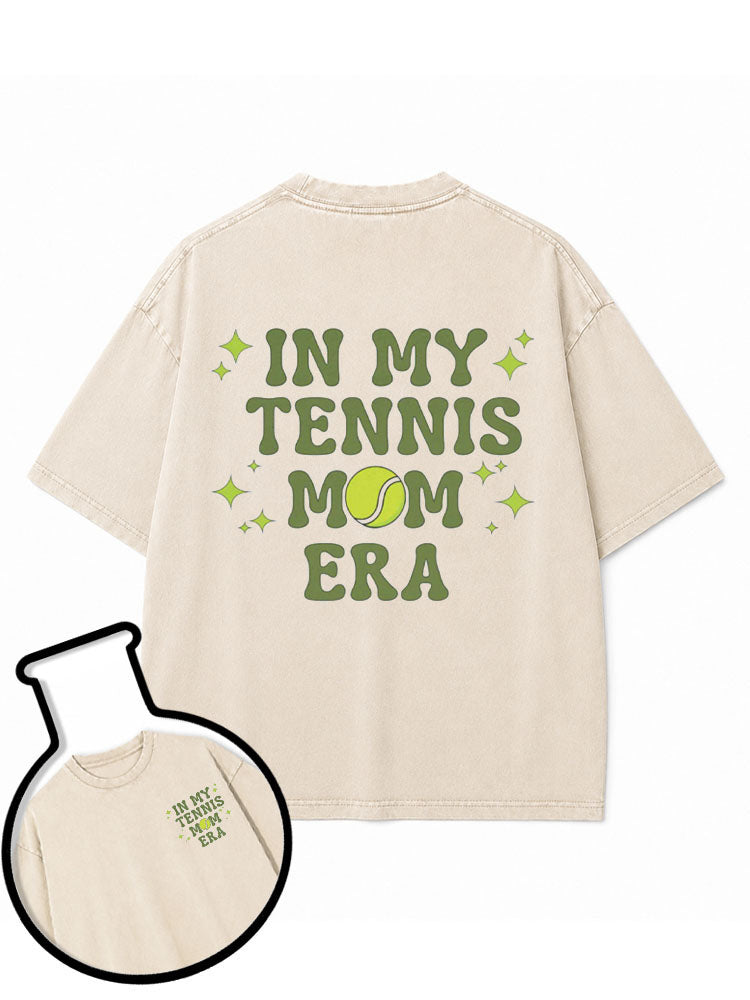 IN MY TENNIS MOM ERA Washed T-Shirt