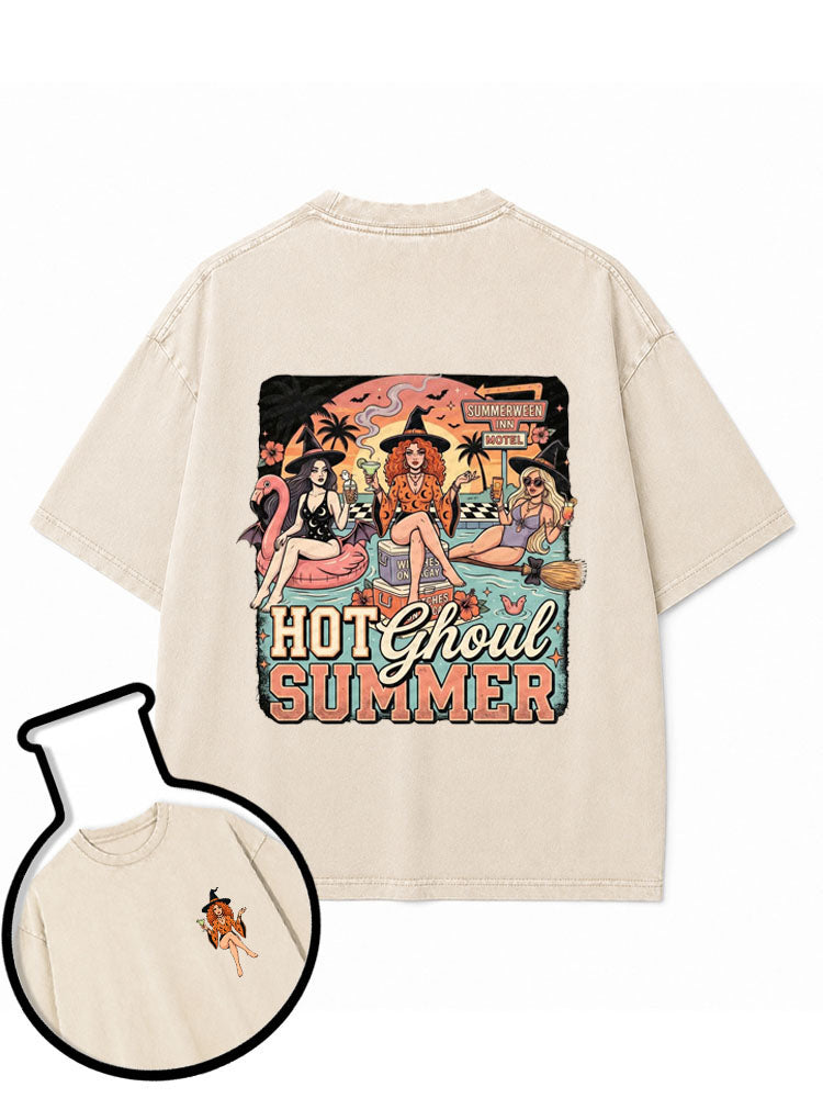 Hot Ghoul Summer Washed T-Shirt