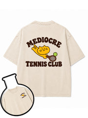 MEDIOCRE TENNIS CLUB Washed T-Shirt