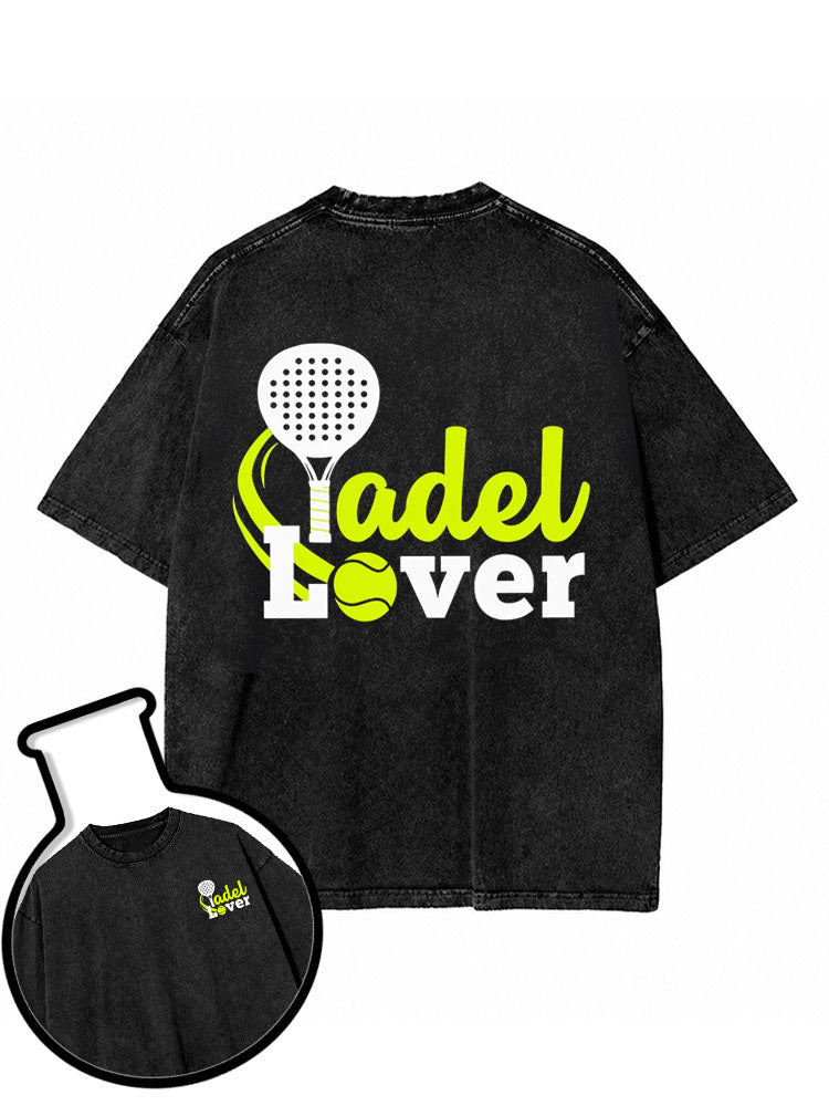 Padel Lover Washed T-Shirt