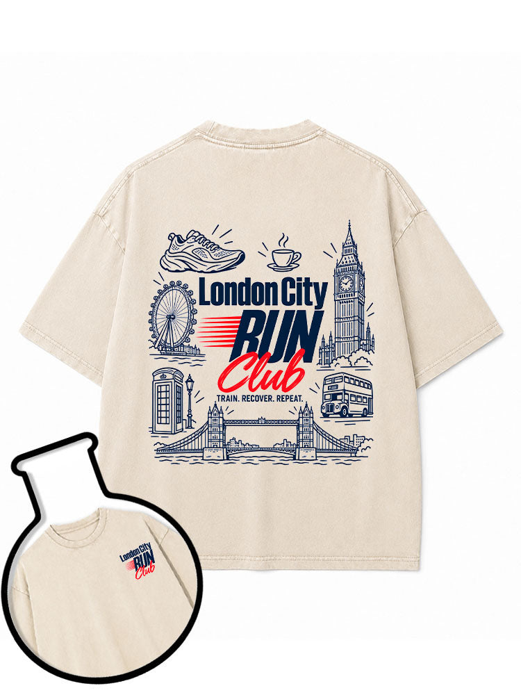 London City RUN Club Washed T-Shirt