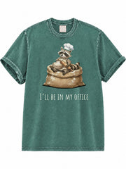 Ill Be In My Office Washed T-Shirt