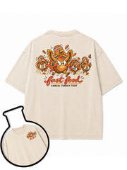 ANNUAL TURKEY TROT Washed T-Shirt